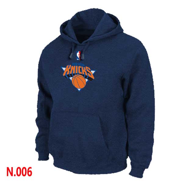 Mens New York Knicks Dark blue Pullover Hoodie